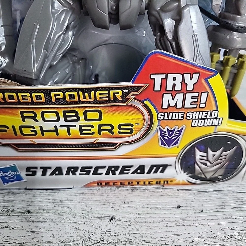 Trans Formers‎ Dark Of The Moon Starscream NEW Robo Fighters Robo Power